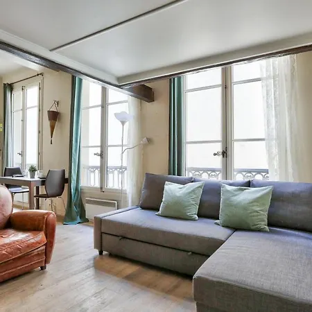 Studio Mezzanine Quartier Luxembourg Free Netflix-2